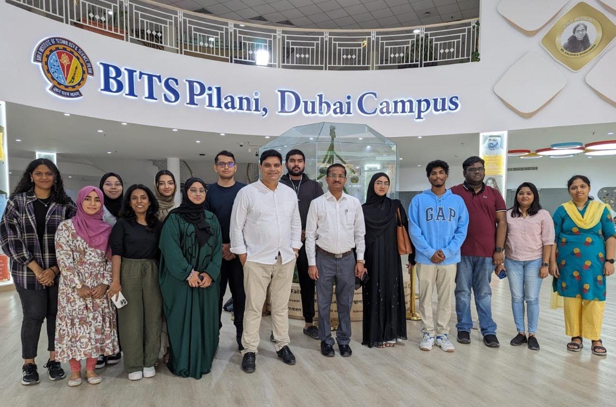 Eventful Visit of Prof. Mirza S. Baig to BITS Dubai