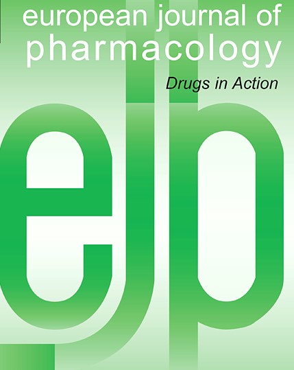 Congratulations! Paper accepted in European Journal of Pharmacology.