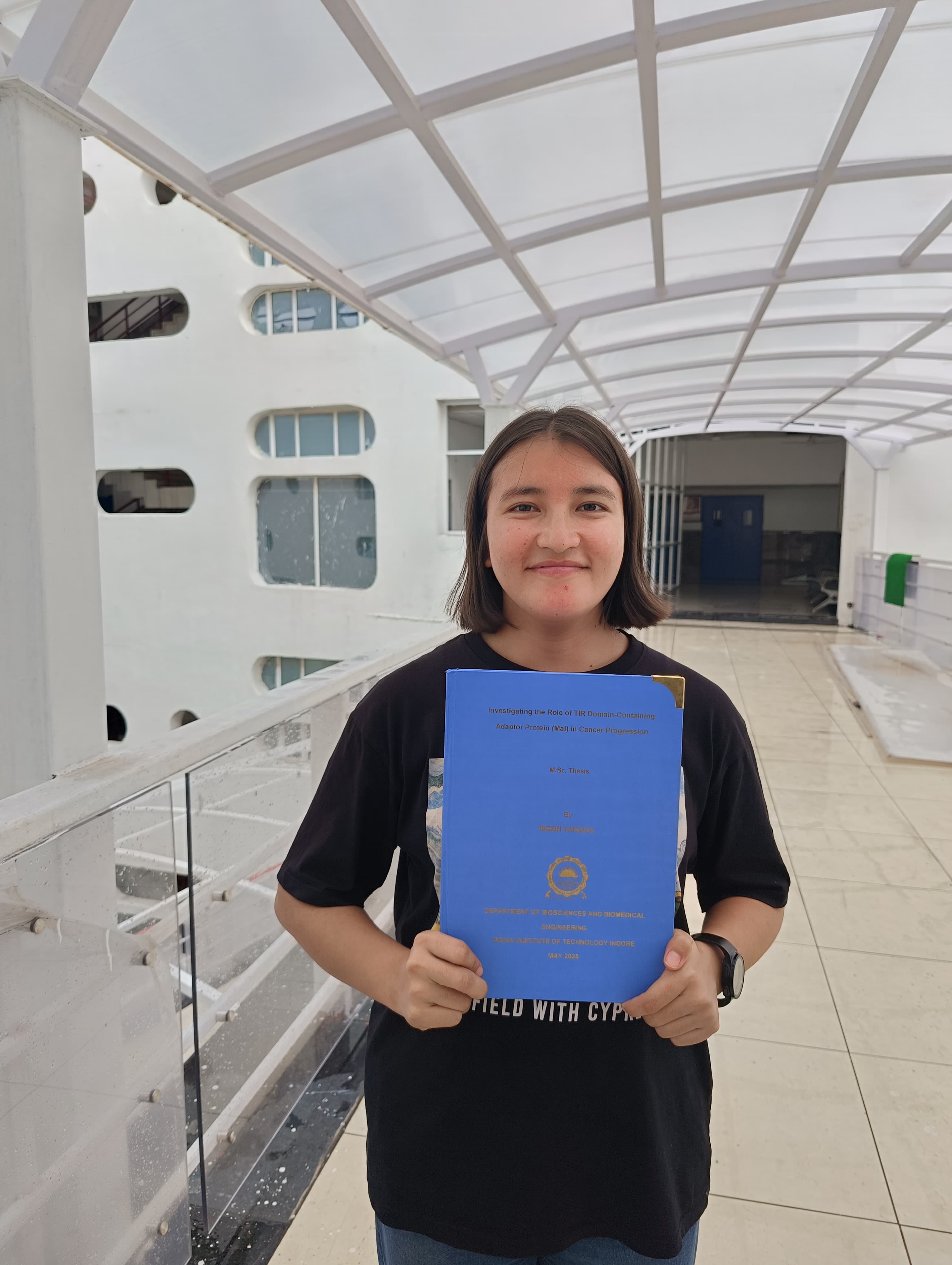 Rigzin successfully defended her master's thesis! Congratulations Rigzin!