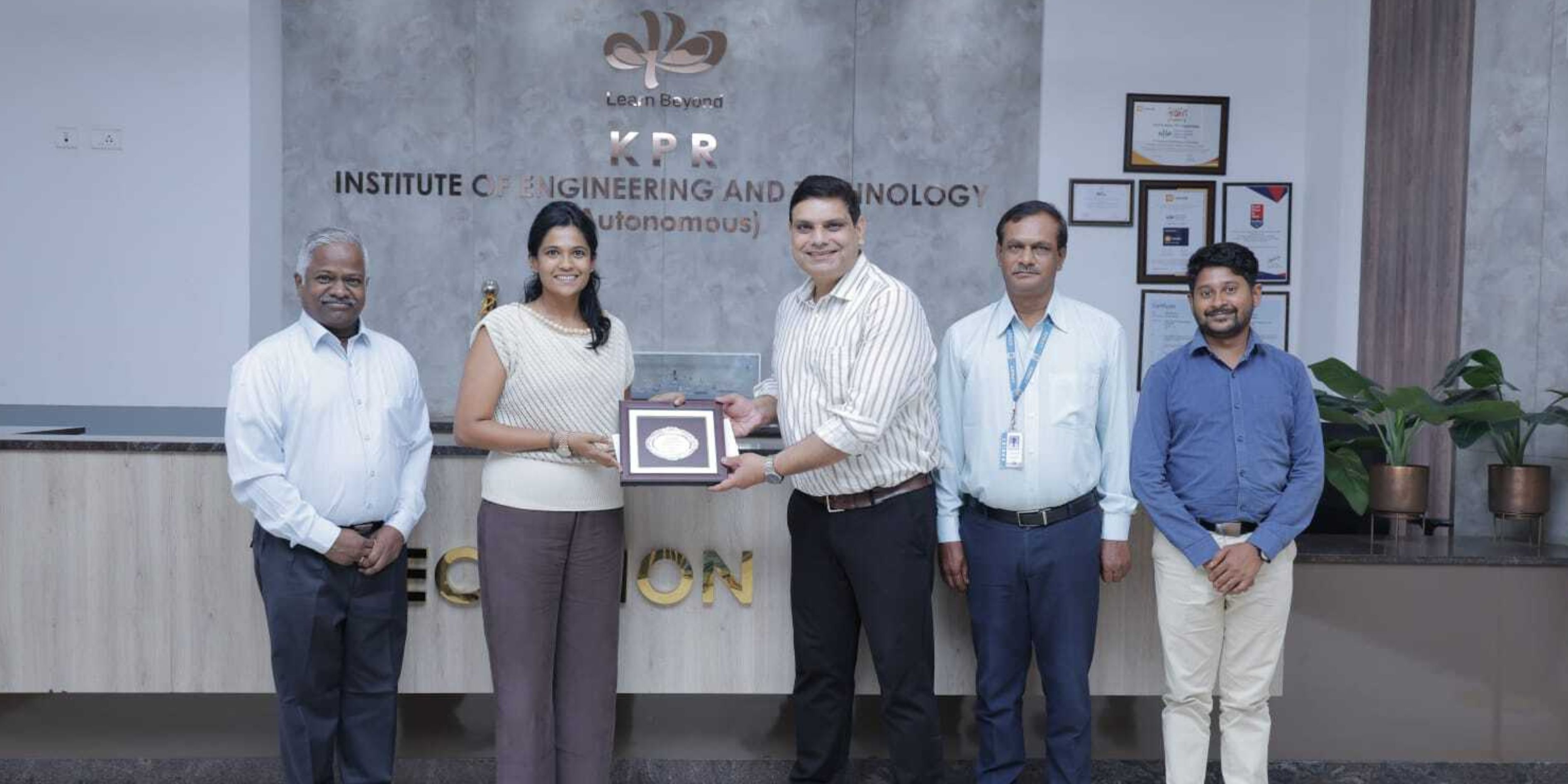 Prof. Mirza S Baig honored with the Prestigious "KPR Legacy Award 2025"