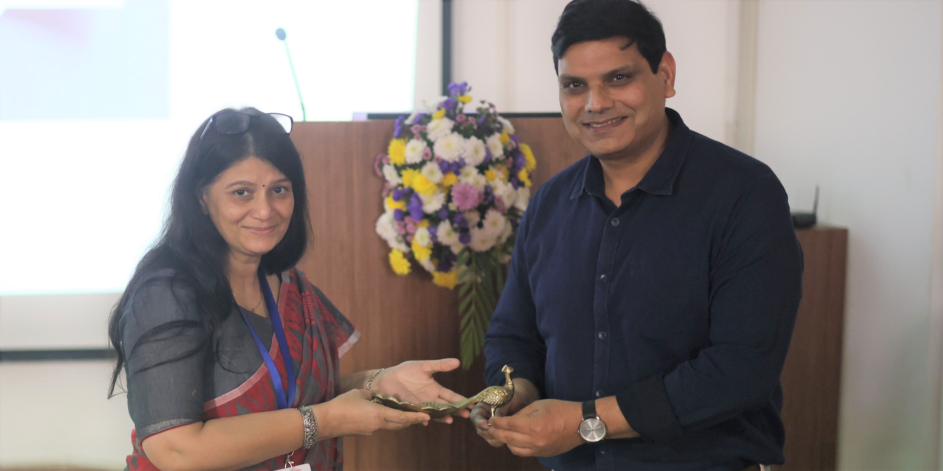 Prof. Baig participated in the SBC (I) Meeting 2025 at the University of Hyderabad as a Distinguished Speaker